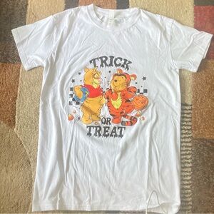 Disney White Trick or Treat Kids T-Shirt